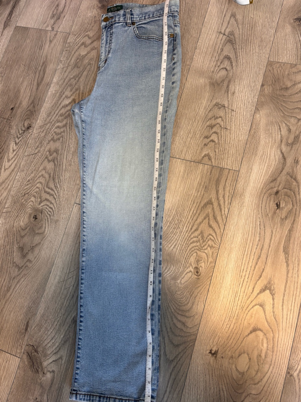 Vintage Ralph Lauren Jeans Size 10 | Classic Straight Light Wash Denim - Picture 7 of 10